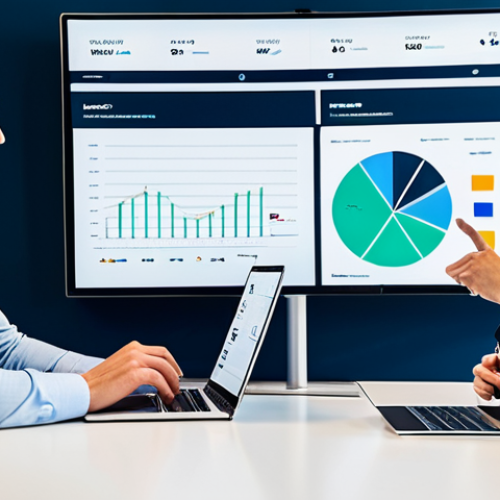 A diverse group of professional individuals, including a small business owner and a young investor, interacting collaboratively around a sleek, modern digital finance interface displayed on a large screen. All subjects are fully clothed in professional, modest business attire. The setting is a brightly lit, contemporary co-working space or digital finance office, featuring clean lines, ergonomic furniture, and subtle technological elements like laptops and tablets displaying charts and financial transactions. The atmosphere is collaborative and forward-thinking. This image should represent professional photography with high quality, perfect anatomy, correct proportions, natural pose, well-formed hands, proper finger count, and natural body proportions, ensuring it is safe for work, appropriate content, and family-friendly.